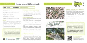 Zbirnik dobrih praks: Prenova parka pri Kajuhovem naselju