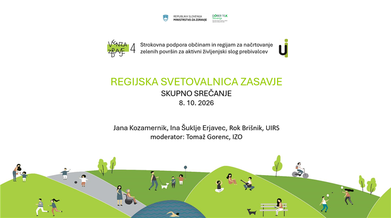 Spletno srečanje Regijske svetovalnice Ven za zdravje 4 za zasavske občine in RRA