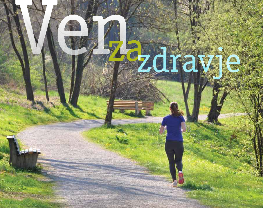 Na sliki je naslovnica priročnika Ven za zdravje.